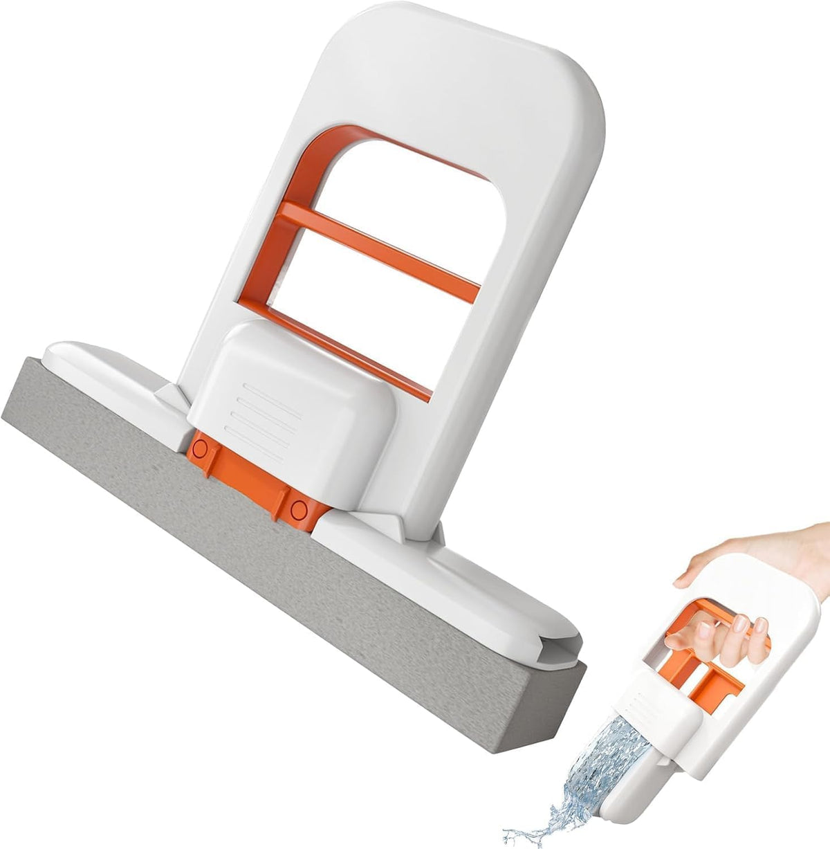 Kitchen Wiper Mop for Floor Cleaning with Microfiber Pad